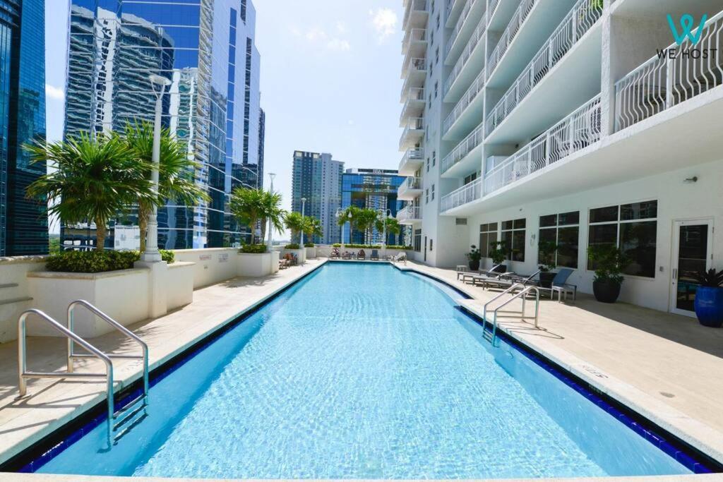 We Host - Amazing Condo Brickell With Ocean-Pool View 迈阿密 外观 照片